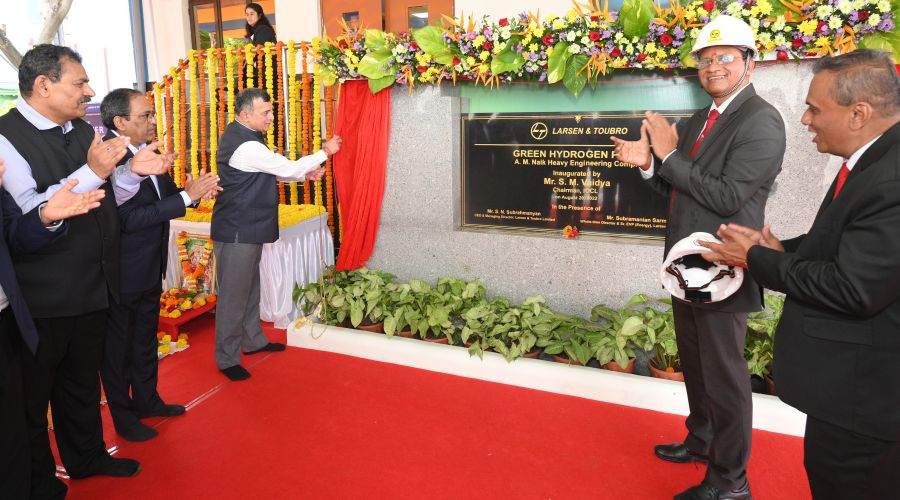 L&T commissions Green Hydrogen Plant at its manufacturing complex in Hazira
